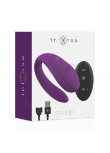 INTENSE - INTENSYWNY ZDALNY WIBRATOR DLA PAR Z PILOTEM FIOLETOWY