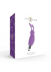 INTENSTYWNY WIBRATOR KRÓLIK ROGER FIOLETOWY