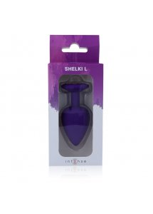 INTENSYWNA WTYCZKA ANALNA FIOLETOWY ROZMIAR L