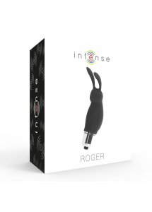 INTENSTYWNY WIBRATOR KRÓLIK ROGER CZARNY