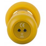 DYNAMICZNY MASAŻER ŁECHTACZKI ELASTYCZNA GŁÓWKA ŻÓŁTY