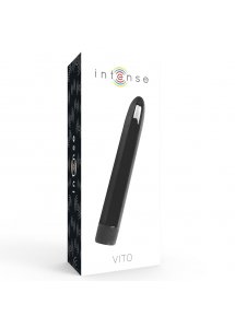 INTENSYWNY WIBRATOR VITO CZARNY 17CM