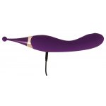 JAVIDA - DWUSTRONNY MASTURBATOR Z WIBRCJAMI I PULSACJAMI 23 CM