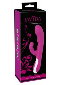 JAVIDA - WIBRATOR KRÓLICZEK Z OGRZEWANĄ KOŃCÓWKĄ