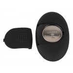 REBEL - PIERŚCIEŃ NA JĄDRA I PENISA Z WTYCZKĄ WIBRO-ANALNĄ CZARNY