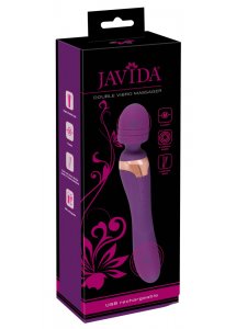 JAVIDA - EKSKLUZYWNY MASAŻER Z WIBRATOREM 2IN1