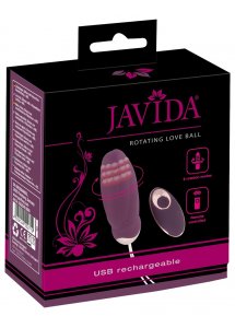 JAVIDA - WIBRUJĄCE JAJECZKO OBROTOWE Z PILOTEM