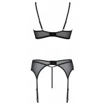 PASSION - SEKSOWNY KOMPLECIK BIUSTONOSZ PAS I STRINGI PRIMULA SET