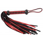 PEJCZ BDSM CZARNO-CZERWONY/FLOGGER