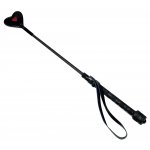 CZARNA PACKA W KSZTAŁCIE SERCA 45CM/CROP