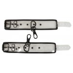 GUMOWE PRZEZROCZYSTE KAJDANKI BDSM/HANDCUFFS