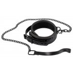 OBROŻA ZE SMYCZĄ-ŁAŃCUSZKIEM/COLLAR WITH LEASH