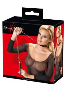 OBROŻA ZE SMYCZĄ NA ŁAŃCUSZKU/COLLAR AND LEASH