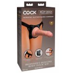 KING COCK ELITE - UPRZĄŻ STRAP-ON Z REALISTYCZNYM PENISEM 15 CM