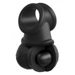 KING COCK ELITE - UPRZĄŻ STRAP-ON Z REALISTYCZNYM PENISEM 20 CM + PIERŚCIEŃ EREKCYJNY