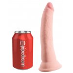KING COCK PLUS - REALISTYCZNE DILDO Z ŻYŁAMI 18CM