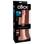 KING COCK PLUS - REALISTYCZNE DILDO Z ŻYŁAMI 23CM