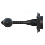 PIERŚCIEŃ EREKCYJNY Z WTYCZKĄ ANALNĄ CZARNY