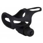 PIERŚCIEŃ EREKCYJNY ZE STYMULATOREM ŁECHTACZKI-BLACK VELVETS