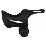 PIERŚCIEŃ EREKCYJNY ZE STYMULATOREM ŁECHTACZKI-BLACK VELVETS