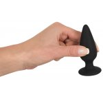 KOREK ANALNY STOŻKOWY CIĘŻKI ŚREDNI(8,9CM)-BLACK VELVETS