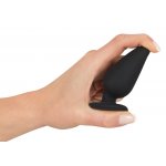 KOREK ANALNY STOŻKOWY CIĘŻKI ŚREDNI(8,9CM)-BLACK VELVETS