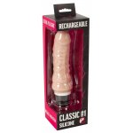WIBRATOR REALISTYCZNY CIELISTY 18CM-CLASSIC SILICONE #1