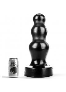 CZARNY KULKOWY KOREK ANALNY ALL BLACK 38CM