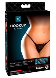 KORONKOWE MAJTKI Z KORKIEM WAGINALNYM I PILOTEM