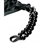 PEREŁKOWE STRINGI BEZ KROCZA Z KORKIEM ANALNYM