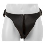 ZADO - SKÓRZANE MĘSKIE STRINGI NABIJANE KOLCAMI