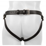 ZADO - SKÓRZANE MĘSKIE STRINGI NABIJANE KOLCAMI