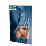 ZADO - SKÓRZANE MĘSKIE STRINGI NABIJANE KOLCAMI