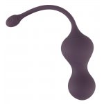 PODWÓJNE KULKI GEJSZY Z 10 TRYBAMI WIBRACJI I PILOTEM FIOLETOWE