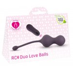 PODWÓJNE KULKI GEJSZY Z 10 TRYBAMI WIBRACJI I PILOTEM FIOLETOWE