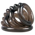 4 PIERŚCIENIE NA KUTASA/JĄDRA/COCK/TESTICLE RING 4 RINGS