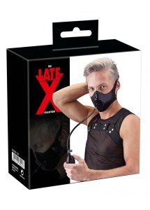 LATE X - MASKA NA USTA I NOS Z NADMUCHIWANYM KNEBLEM