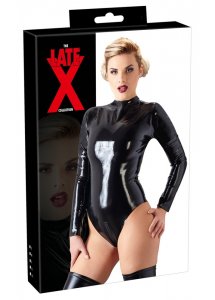 LATE X - SEKSOWNE LATEKSOWE BODY Z ZAMKIEM W KROKU