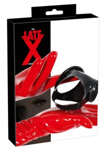 LATE X - LATEKSOWY MANKIET/PIERŚCIEŃ NA PENISA I JĄDRA