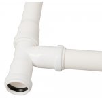 LATE X - CZARNE LATEKSOWE ŁÓŻKO PRÓŻNIOWE Z RURKAMI DO MONTAŻU