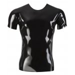 LATE X - KLASYCZNA CZARNA LATEKSOWA KOSZULKA