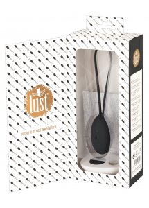 LUST - JAJECZKO MIŁOSNE WIBRUJĄCE Z PILOTEM CZARNE