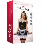 LE FRIVOLE 02794 - KOSTIUM SEKSOWNEJ POKOJÓWKI 4-ELEMENTY