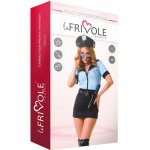 LE FRIVOLE 02232 - SEKSOWNY KOSTIUM POLICJANTKI NIEBIESKI 5 ELEMENTÓW