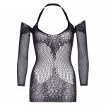 LEG AVENUE - SEKSOWNA KORONKOWA MINI SUKIENKA BEZSZWOWA ONE SIZE