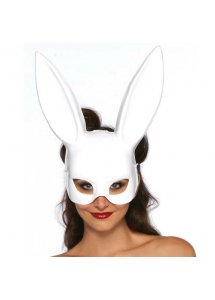 LEG AVENUE - BIAŁA MASKA KRÓLIKA Z DUŻYMI USZAMI