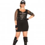 LEG AVENUE - KOSTIUM OFICERSKI SWAT PLUS SIZE XL/2XL