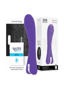 MR.BOSS - WIBRATOR ENZO Z ZEGARKIEM WATCHME BEZPRZEWODOWY