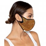 LEG AVENUE - MODNA MASECZKA ZE ZŁOTYMI CYRKONIAMI