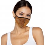 LEG AVENUE - MODNA MASECZKA ZE ZŁOTYMI CYRKONIAMI